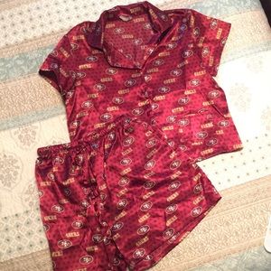49ers pajamas NWOT